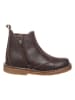 kmins Leder-Boots in Braun