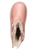 kmins Leder-Winterstiefel in Rosa