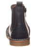 kmins Leder-Boots in Dunkelblau