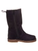 kmins Leren winterlaarzen donkerblauw
