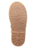 kmins Leder-Winterstiefel in Hellbraun