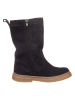 kmins Leren winterlaarzen donkerblauw