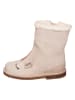 kmins Leder-Stiefeletten in Rosa