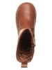kmins Leder-Stiefel in Hellbraun