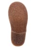 kmins Leder-Stiefel in Hellbraun