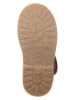 kmins Leder-Winterstiefel in Bordeaux