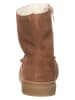 kmins Leder-Winterstiefel in Hellbraun