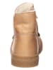 kmins Leder-Winterstiefel in Beige
