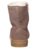 kmins Leder-Winterstiefel in Beige