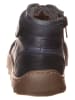 kmins Leren barefootschoenen donkerblauw