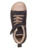 kmins Leren barefootschoenen antraciet
