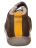 kmins Leren barefootveterschoenen bruin/geel