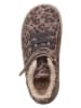 kmins Leren barefootveterschoenen bruin/grijs