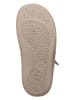 kmins Leder-Barfuß-Schnürschuh in Braun/ Grau