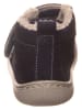 kmins Leren barefootveterschoenen donkerblauw