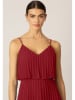APART Plisseekleid in Bordeaux