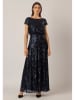 APART Paillettenkleid in Dunkelblau