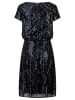 APART Paillettenkleid in Dunkelblau