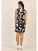APART Kleid in Dunkelblau/ Creme