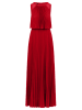 APART Plisseekleid in Rot