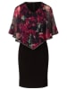 APART Jurk zwart/fuchsia