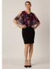APART Kleid in Schwarz/ Fuchsia