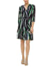 s.Oliver BLACK LABEL Jurk donkerblauw/wit/groen