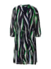 s.Oliver BLACK LABEL Jurk donkerblauw/wit/groen