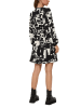 QS by s.Oliver Kleid in Schwarz/ Weiß