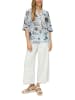 S.OLIVER RED LABEL Bluse in Weiß/ Hellblau