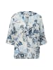 S.OLIVER RED LABEL Bluse in Weiß/ Hellblau