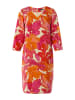 comma Jurk roze/oranje