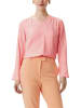 comma Bluse in Rosa
