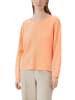 comma Sweatshirt abrikooskleurig