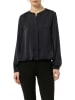 comma Bluse in Schwarz