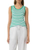 comma CI Top groen/wit