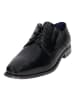 Bugatti Leren veterschoenen zwart
