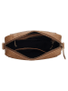 micmacbags Leder-Umhängetasche in Hellbraun - (B)21 x (H)15 x (T)6 cm