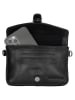 micmacbags Skórzana torebka w kolorze czarnym - 19 x 11 x 5 cm