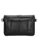 micmacbags Skórzana torebka w kolorze czarnym - 19 x 11 x 5 cm