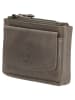micmacbags Leren sleuteletui grijs - (B)13 x (H)7 x (D)2 cm