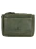 micmacbags Leren sleuteletui kaki - (B)13 x (H)7 x (D)2 cm