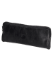 micmacbags Skórzany piórnik w kolorze czarnym - 22 x 8 x 3 cm