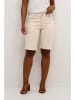 Cream Shorts in Beige