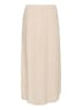 Cream Leinen-Rock in Beige