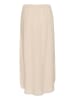Cream Leinen-Rock in Beige