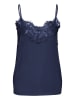 Soaked in Luxury Top w kolorze granatowym