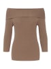 Soaked in Luxury Pullover in Hellbraun