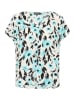 Soaked in Luxury Blouse turquoise/wit