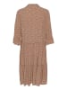 SAINT TROPEZ Kleid in Hellbraun